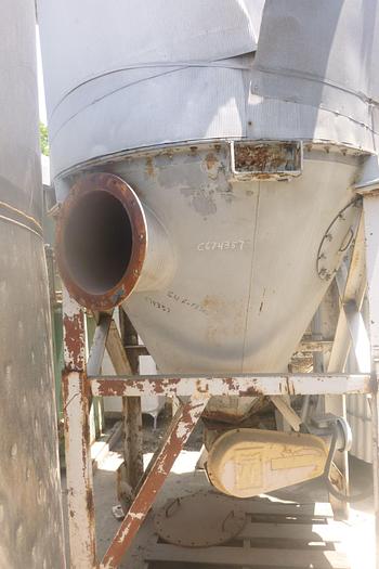 Used Dust Collector, Baghouse, 500 SF, Filtrex, Pulse, Mdl MRT-10-48-59, C/st, #C674357