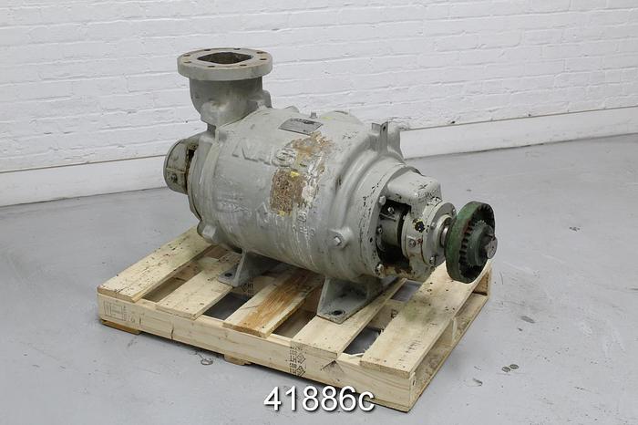 Used Nash SC6 Vacuum Pump, 4x6, 1170 Rpm, SS Body #41886