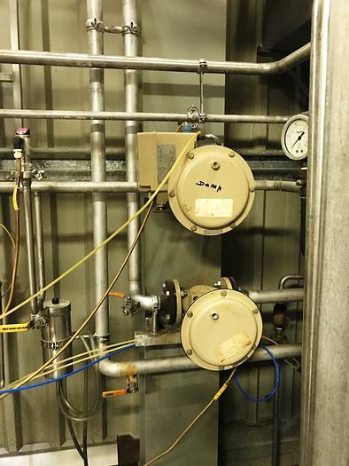 Used 2-step falling-film vacuum evaporator