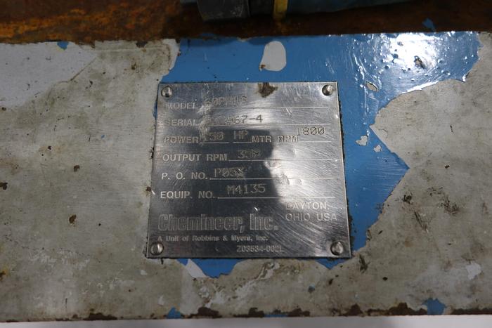 Used Chemineer 60PB1S Side Mount Agitator #44045