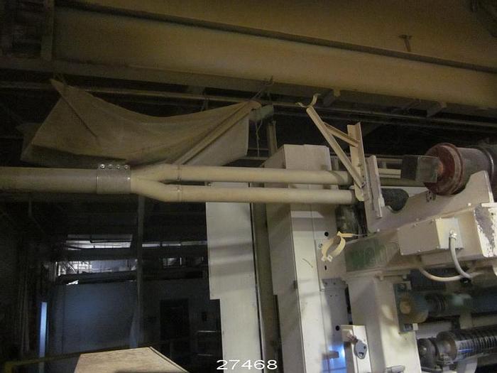 Used Quick Draft  Quick Draft Trim Handling System, Venturi Style With 30 Hp Pressure Blower, (2) Vfd'S, Inlet Muffler, Outlet Muffler, Diverter Gate, (2) Trim Pick-Ups, 6" Venturi Inlet, 12" Venturi Outlet. #27468