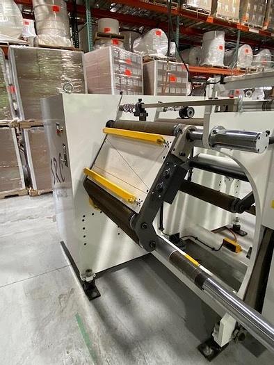 Used 24" WIDE SRC SYSTEMS MODEL 1010 REVERSIBLE DOCTOR MACHINE 40" DIAMETERS
