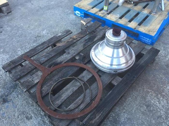 Used Centrifuge, Disc, Batch, Solid Wall, Westfalia, RN-9004, S/st #S202905