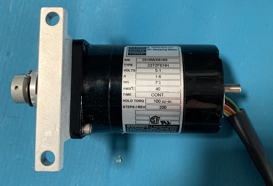 Used Bodine DC Stepping Motor 23T2FEHH