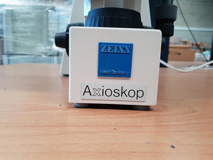 Used Zeiss Axioskop Microscope