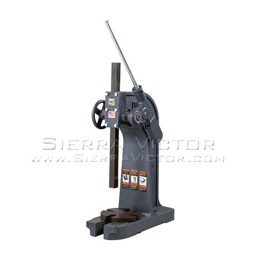 DAKE Broaching Ratchet Leverage Arbor Press MODEL 1 1/2B