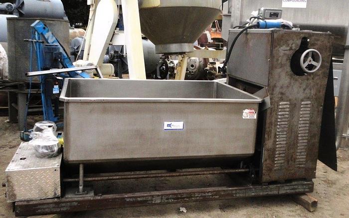 Used Pump, Dough, Twin Screw, S/st, Topos, Auger, Hopper, U20 #S741577