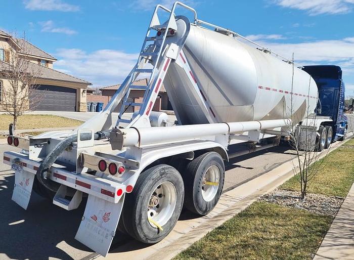 Used 2015 Tremcar Aluminum Cement Tanker Trailer