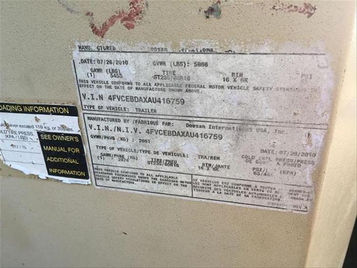 Used 2010 Ingersoll-Rand VP400 Air Compressor