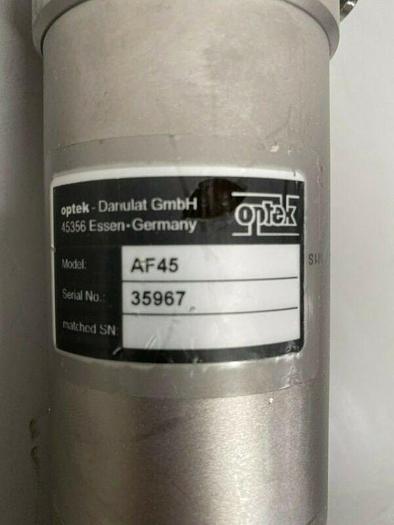 Used Optek AF45 & HVPS45 Wavelength UV Absorption Sensor w/ 1" Sanitary Fitting