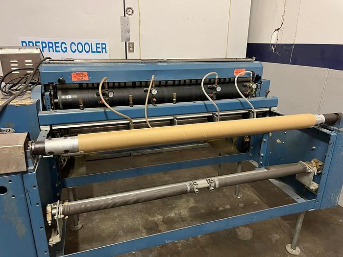 Used 60" ROSENTHAL SHEETER MODEL WA-S-5-HUBUBAAA-24 W/ SCORE SLITTING - PENDING SALE