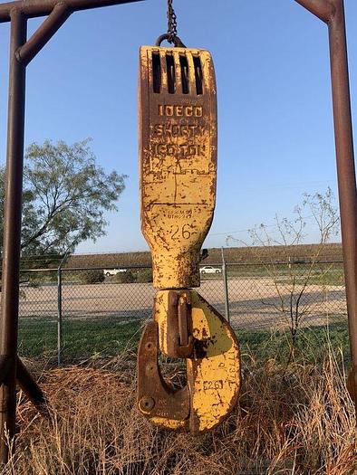 Used IDECO BLOCK AND HOOK COMBO