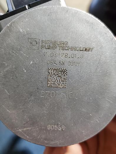 NEW 2011-2015 Audi Q7 - Auxiliary Water Pump - Pierburg CWA 50-2