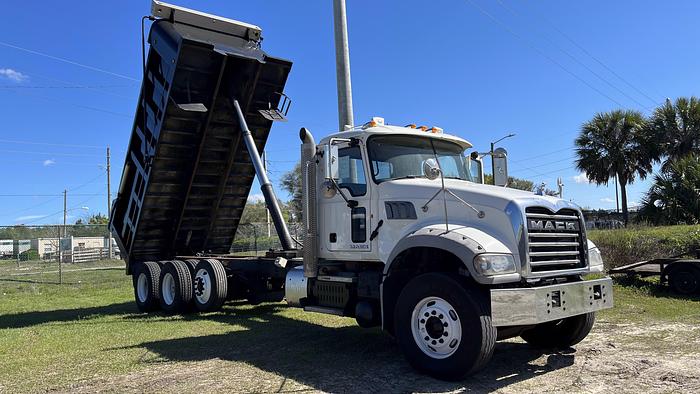 Used 2013 Mack GU713 Granite Tri-Axle Dump truck