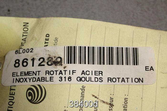 Used Goulds 3405 L 12x14x14 DV Pump Rotating Assembly #38400