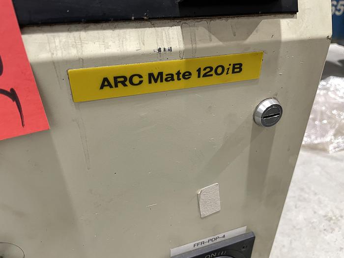 Used FANUC ARCMATE 120iB 6 AXIS ROBOT WITH RJ3iB CONTROLLER