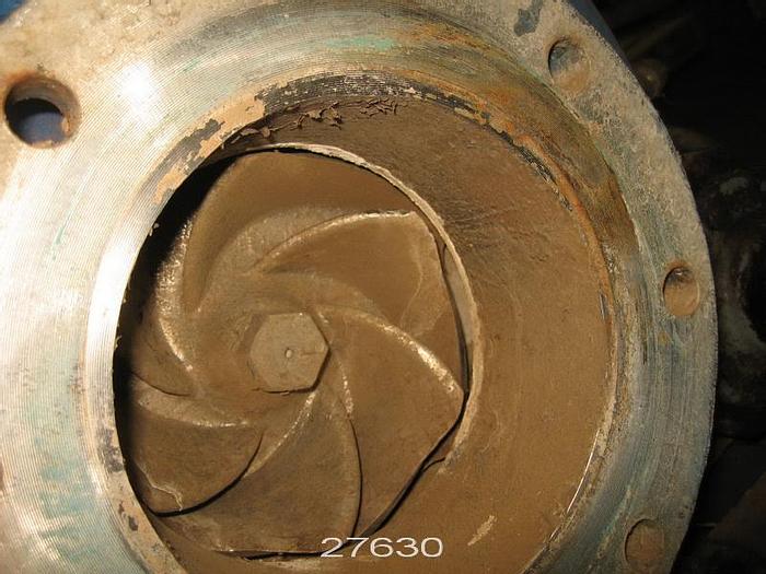 Used Goulds 3196 Goulds 3196, 6X8X13, Stainless Steel Impeller, Stainless Steel Casing, Stainless Steel Stuffing Box, Stainless Steel Suction Side Plate, Mechanical Seal #27630