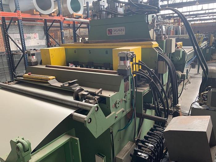 Used Line for cutting and folding sheet metal in coils Gasparini