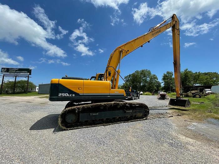 Used 2012 HYUNDAI ROBEX 290LC9 LR LONG REACH EXCAVATOR