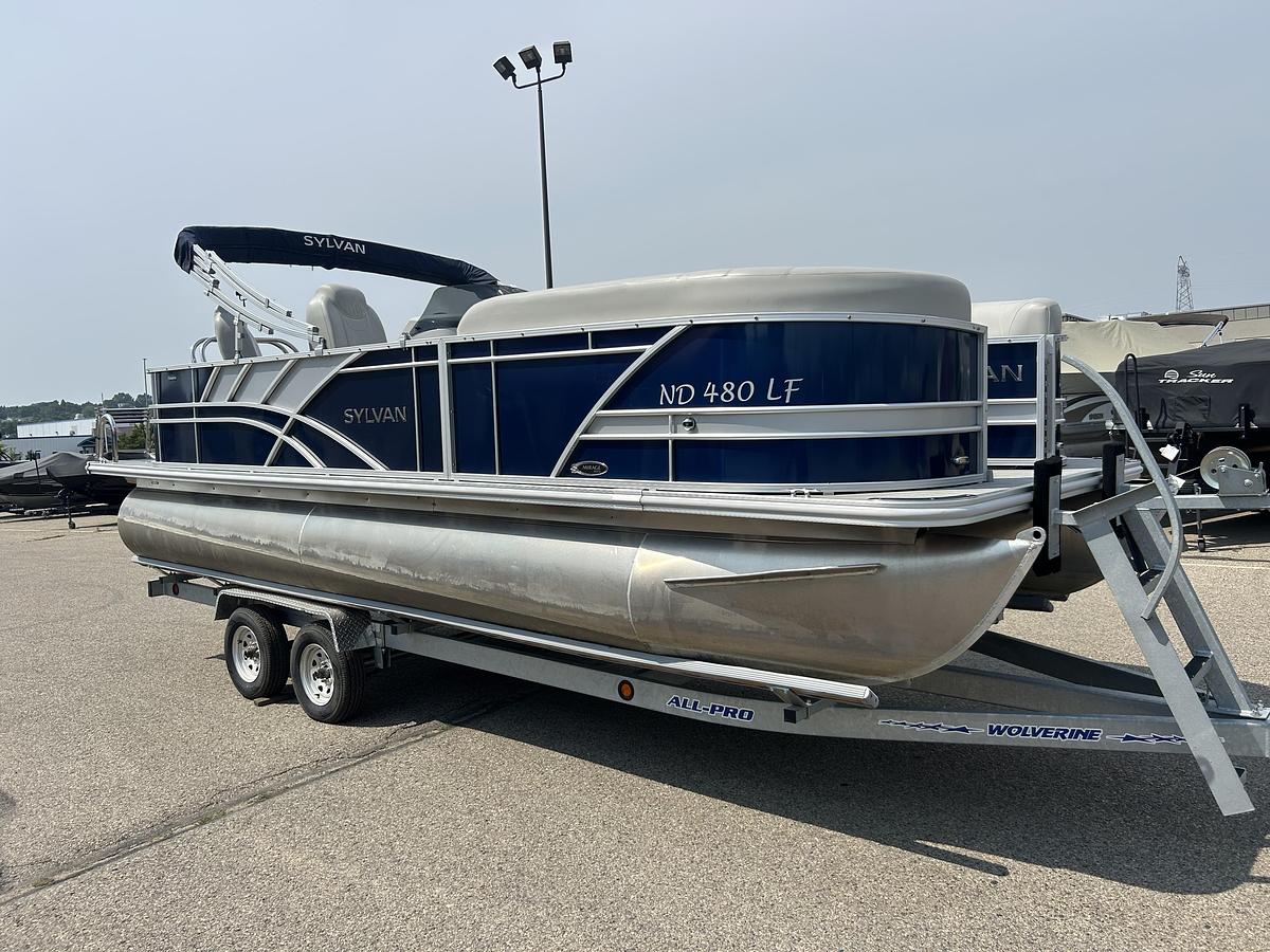 Used 2021 Sylvan Mirage 8522 Party Fish TRAILER INCLUDED