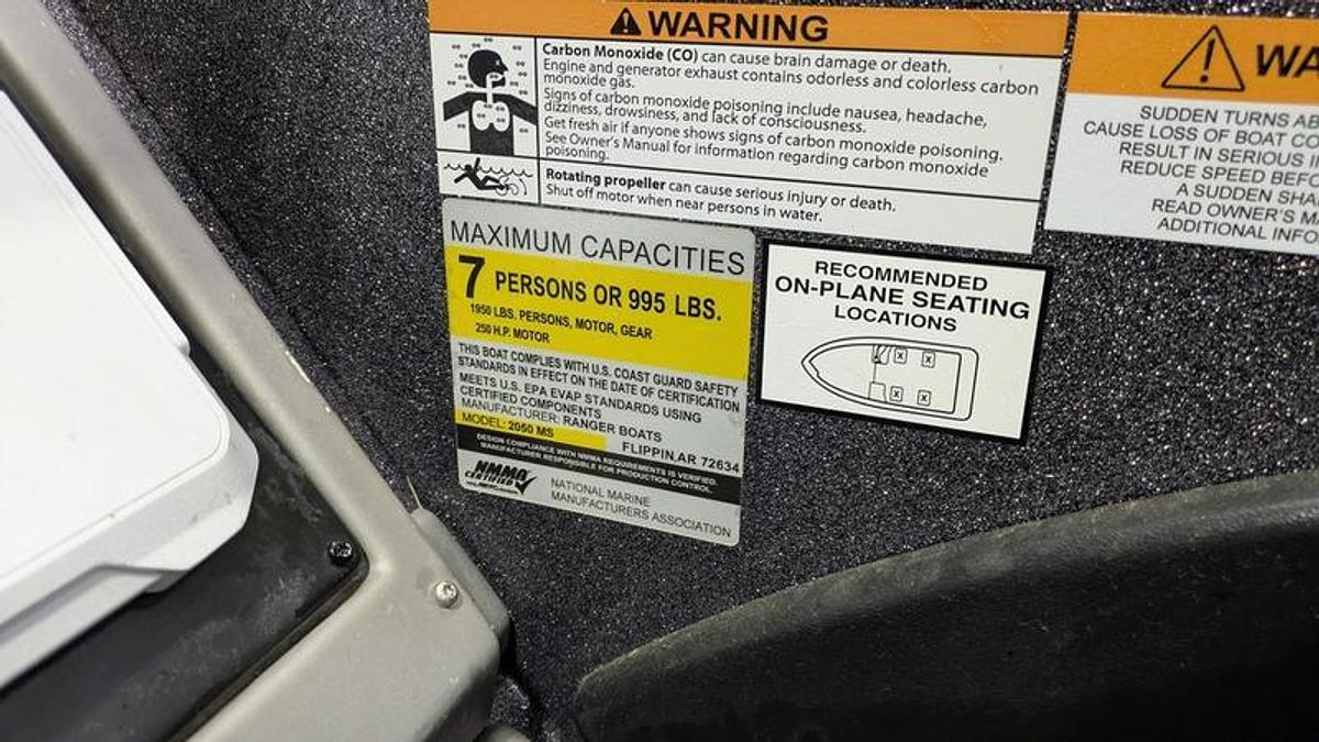 Used 2019 Ranger Boats 2050LS