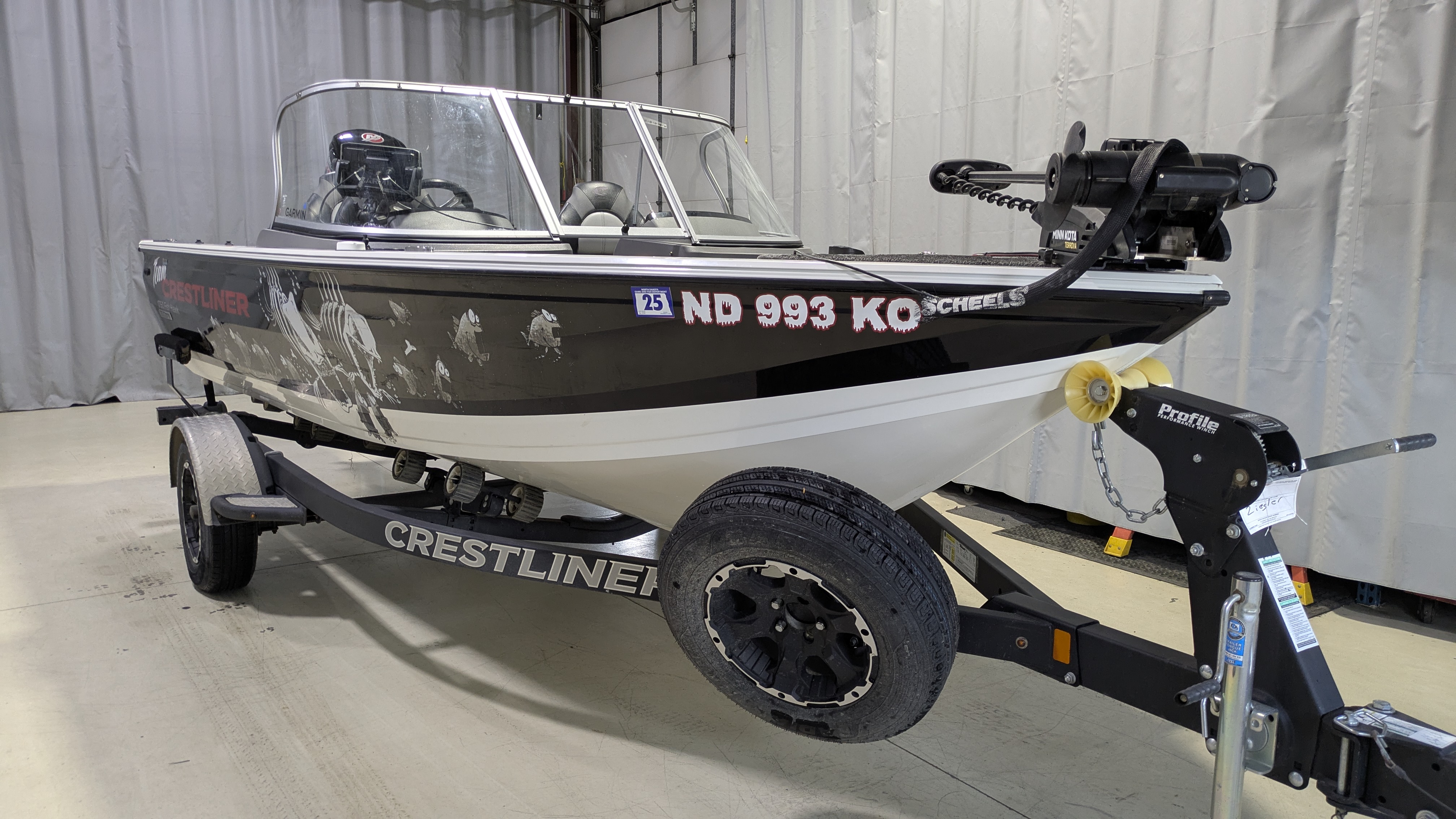 Used 2018 Crestliner 1750 Fish Hawk WT