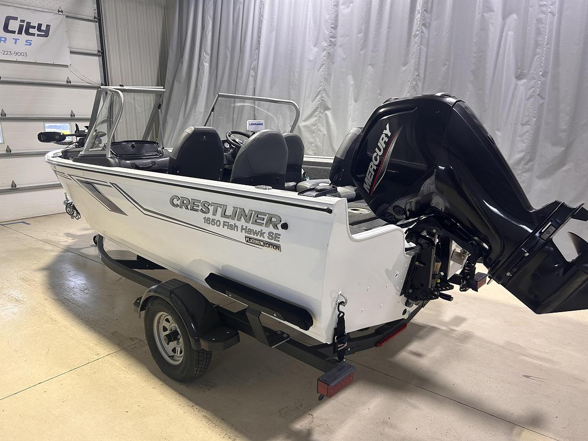 Used 2023 Crestliner 1650 Fish Hawk