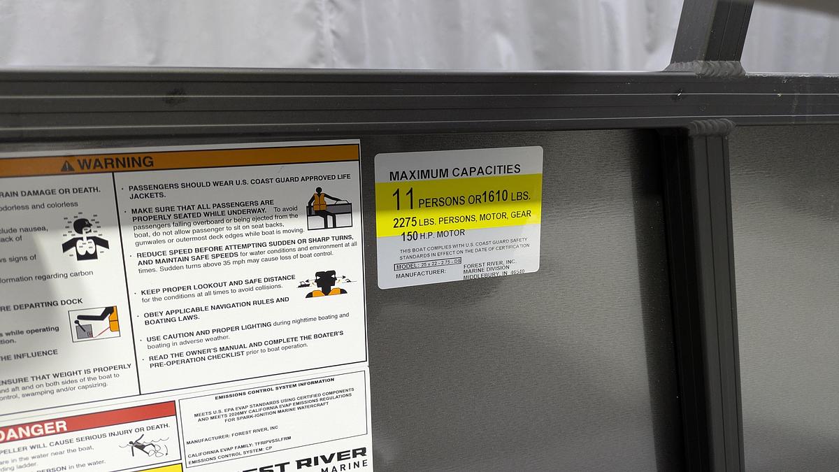 2026 Dockside 22DF 2.75