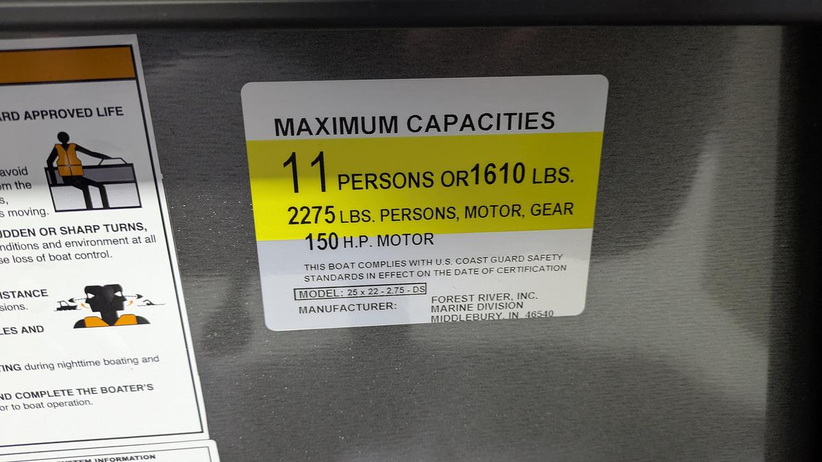 2026 Dockside 22DQ 2.75