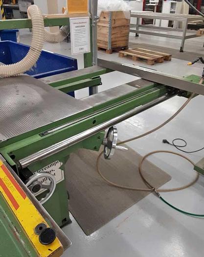 Used 1992 Ulmia Germany Ulmia 1728 Format and mitre circular saw