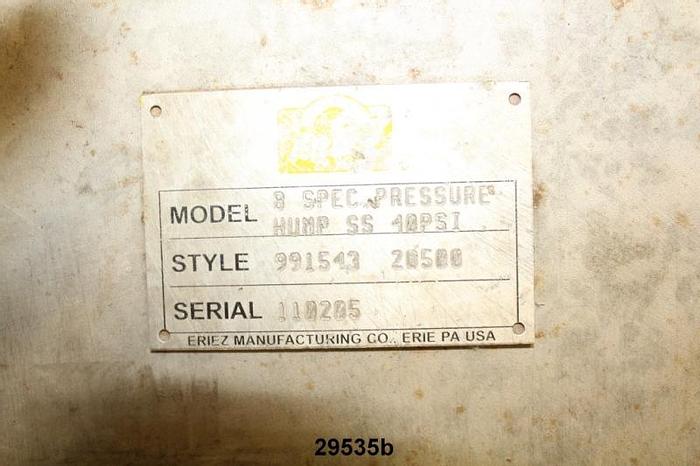 Used Eriez 8 Magnetic Trap #29535