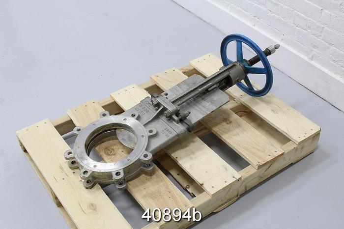 Used 8" FNW Hand Operated Knife Gate Valve #40894