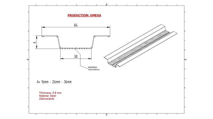 New F&P Drywall Profile Lines / 2012-2020 #3576