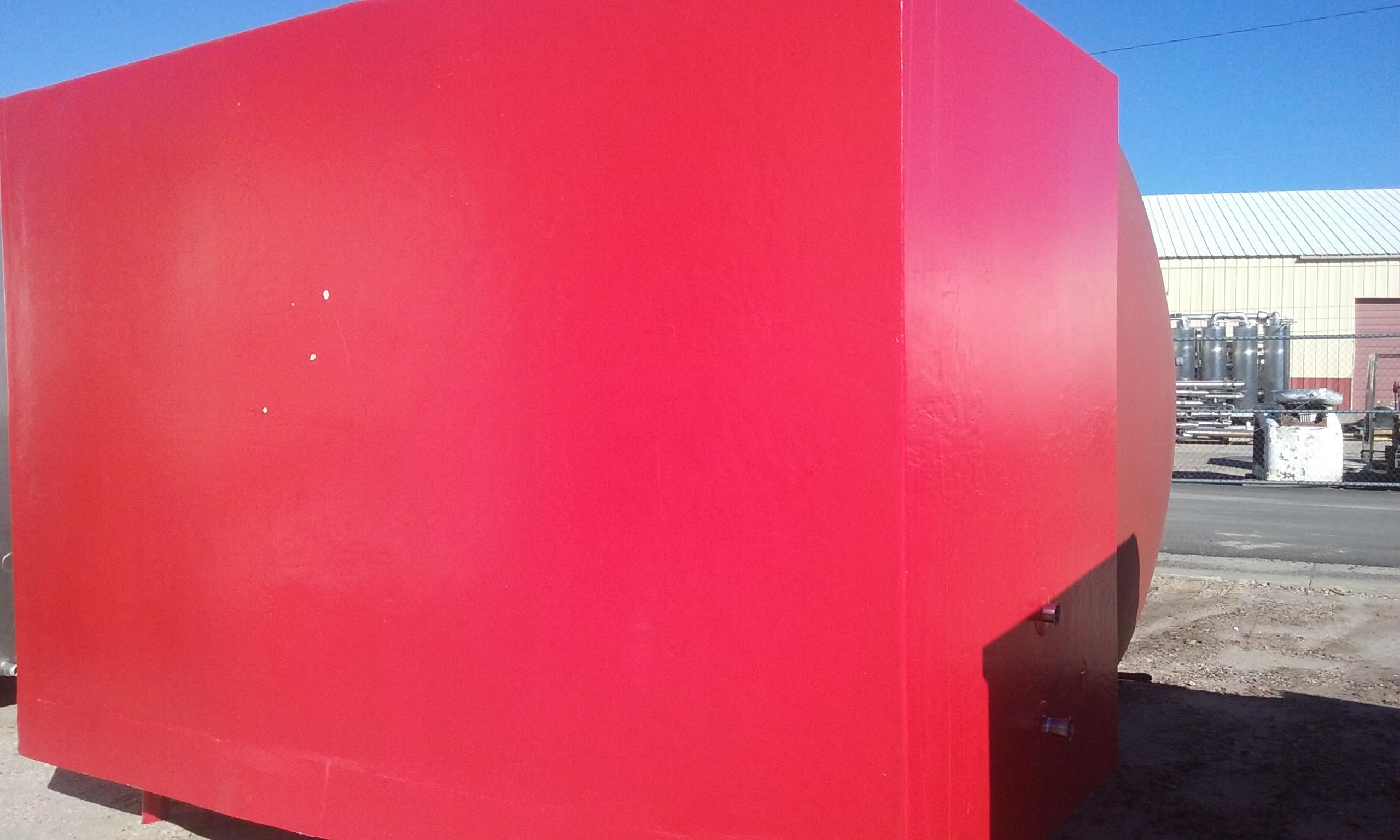 Reformado 2400 GALLON INSULATED STORAGE TANK. CE HOWARD MODEL 7369-B SERIAL 7661