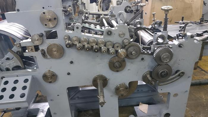 Refurbished Fischer & Krecke Maxima 31 - Flat & Satchel paper bag machine with 3 col. flexo