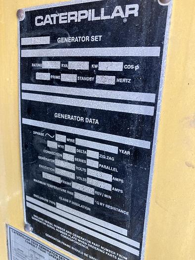 Used 3208 Caterpillar Generator 150kW