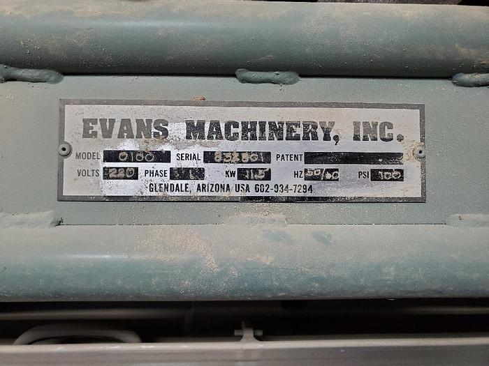 Used Evans 0100 Post Former