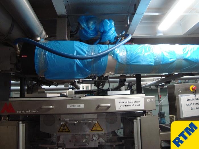 Used Chocolate Moulding Line complete with packaging machinery