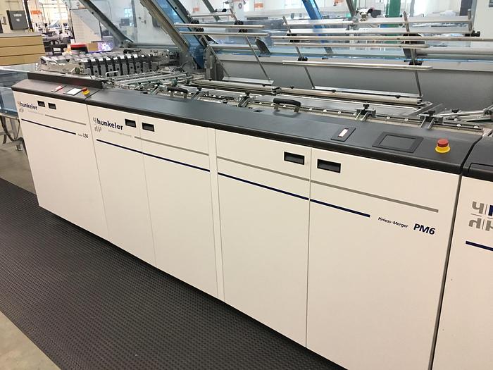Used 2011 - Hunkeler POPP6 PM6 Merger, Pinless, 100 m/min, Serial No PM6 7514.00002-01/02