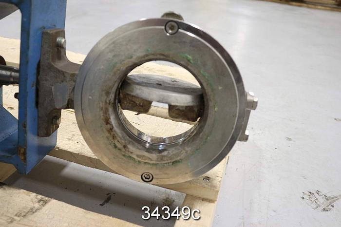 Used Neles Jamesbury L15CM04AAAC 4" Butterfly Control Valve #34349