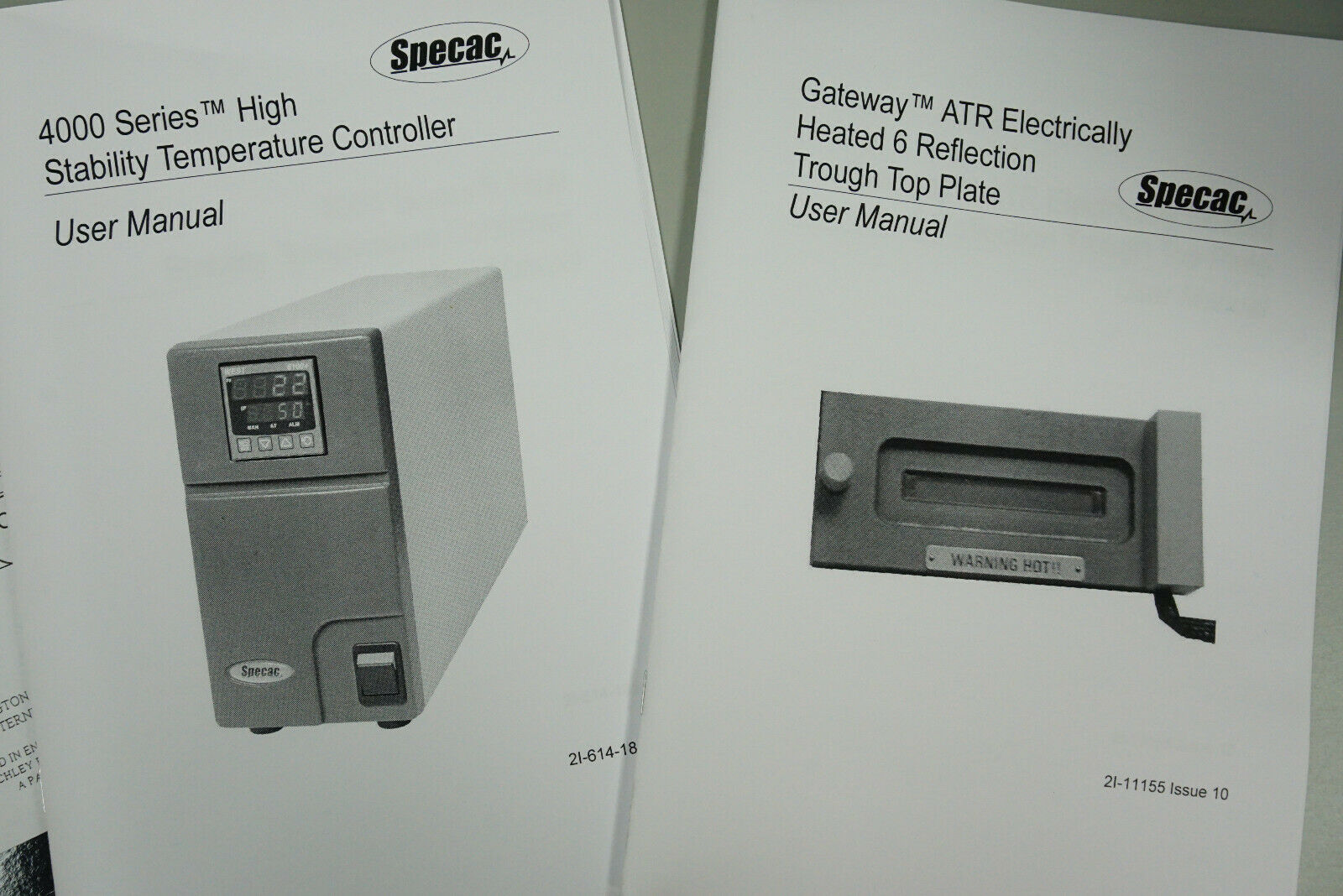 Perkin Elmer L1272374 SPECAC ATR Gateway Heated HATR Top Plate ZnSe 110V 200°C