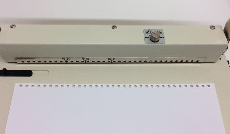 Used James Burn (JBI) MP-34 A4 & A5 Heavy Construction Wire Punch Machine