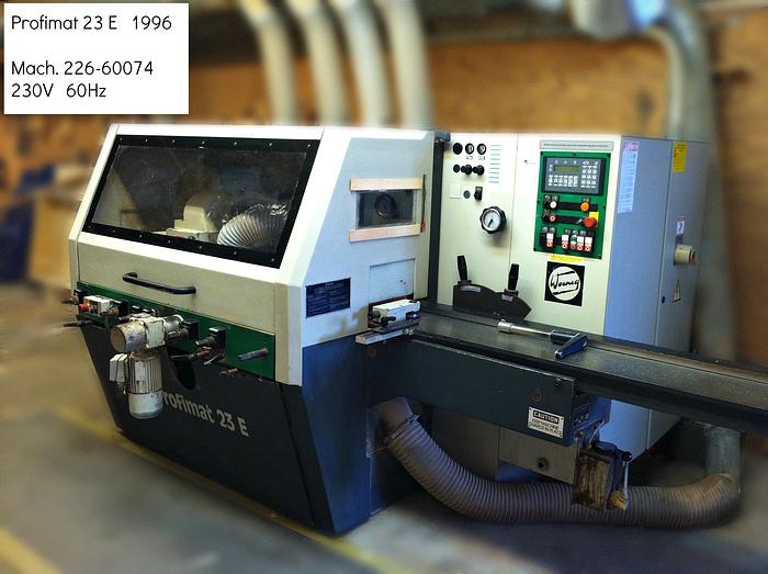 Weinig Profimat 23 E Moulder w/ 23 cutterheads