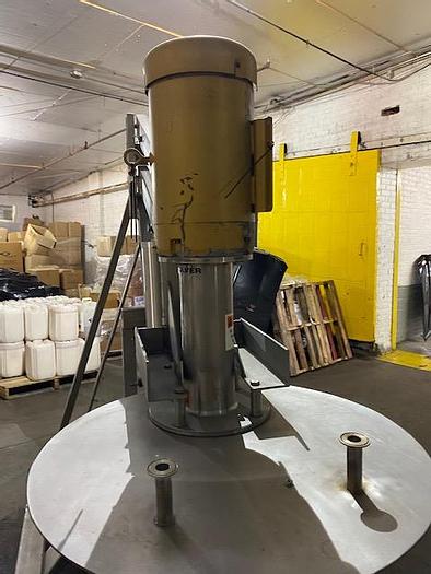 Used Admix  MHL 102 SS  Hi Shear Mixer on Hoist stand SS