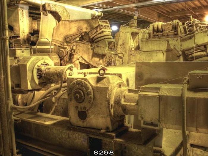 Used Fields & Boyd 805XLPT Wet Lap Machine, Capacity 400 Tds Tpd, Fields & Boyd Twin Wire Dewatering Press, 2-Meter, (3) Main Presses; 1500 Pli Each, Second Press 2400" Bellows (Added In 1988), Cutter Layboy #8298