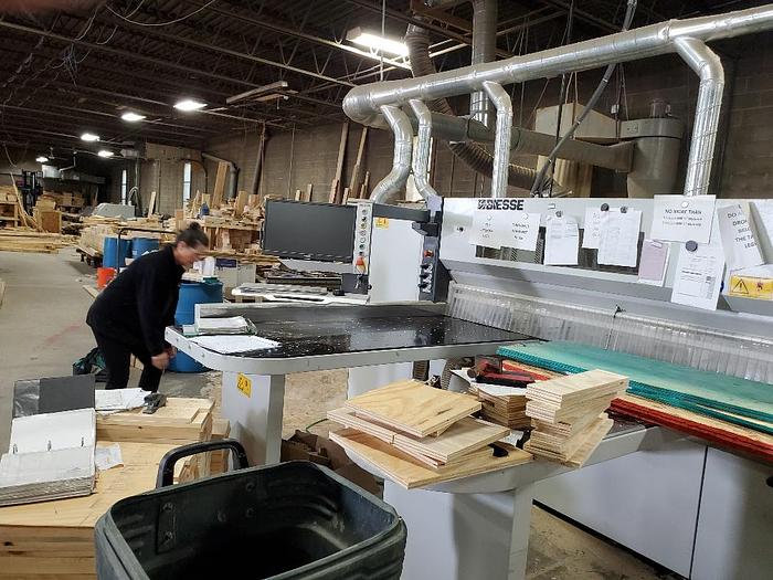 Used Selco 2021, Model WN 250 3800/3800 Horizontal Beam Panel Saw, 3 Phase, Available Immediately