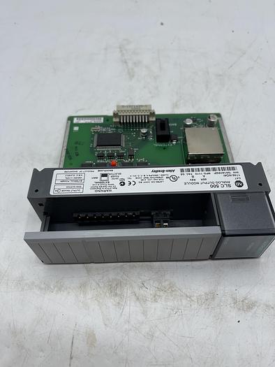 Used AB ALLEN BRADLEY 1746-NOI4 Ser A Rev B 