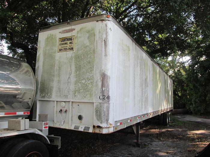 Used 1987 Trailmobile Semi Box Trailer ( NO TITLE )