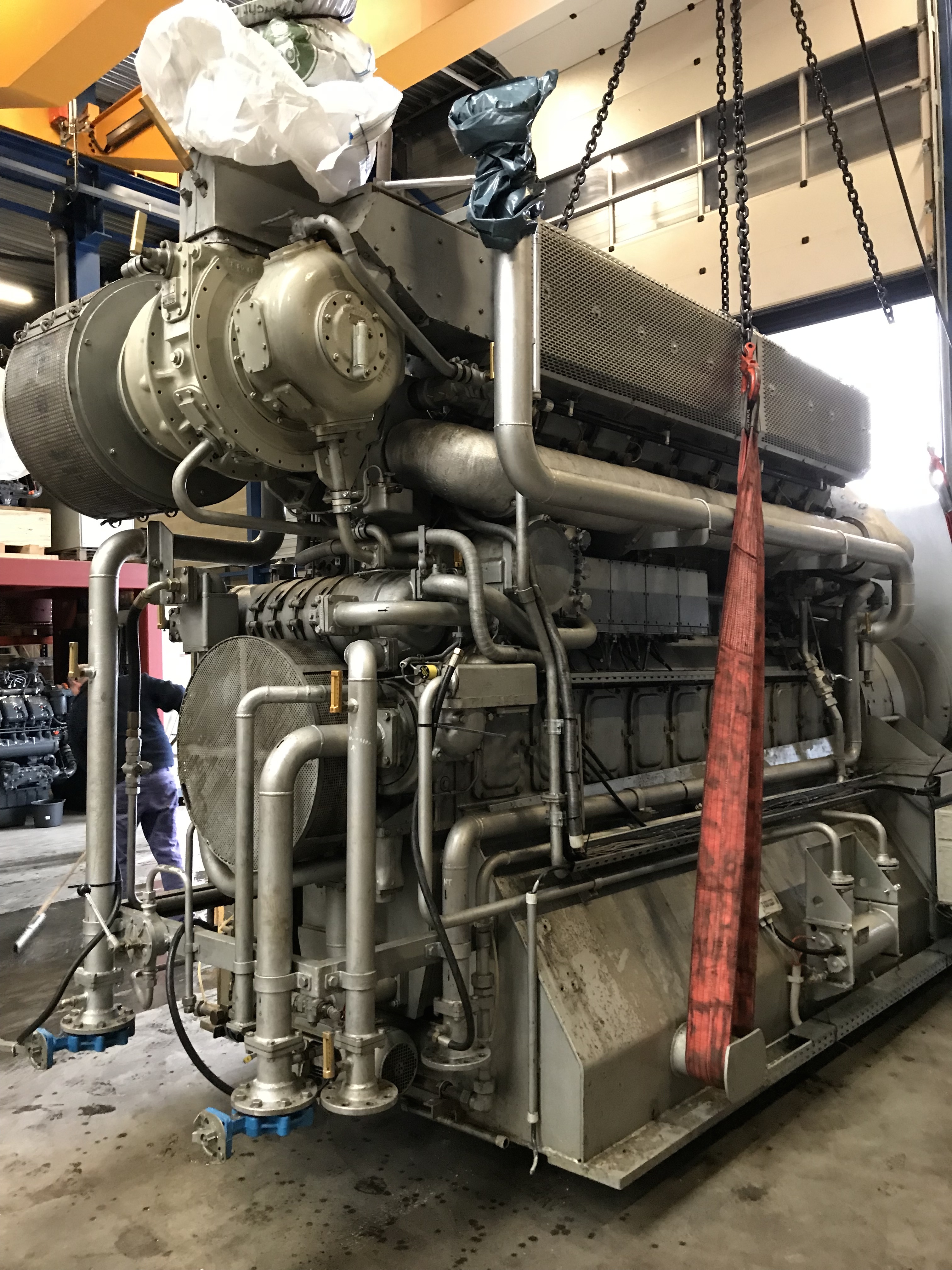 Used DEUTZ BV9M628 / SIEMENS GEN.SET 2200 KVA