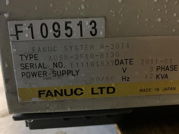 Used FANUC M710iC/50 6 AXIS CNC ROBOT WITH R30iA CONTROLLER AND VISION CONNECTIONS